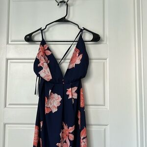 Floral maxi dress